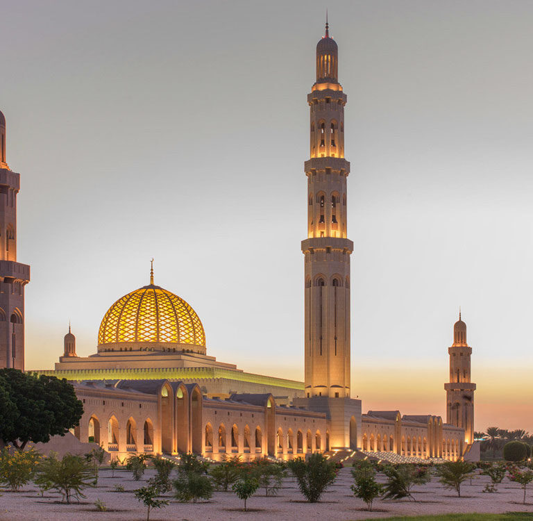 The Sultan Qaboos Grand Mosque, Muscat