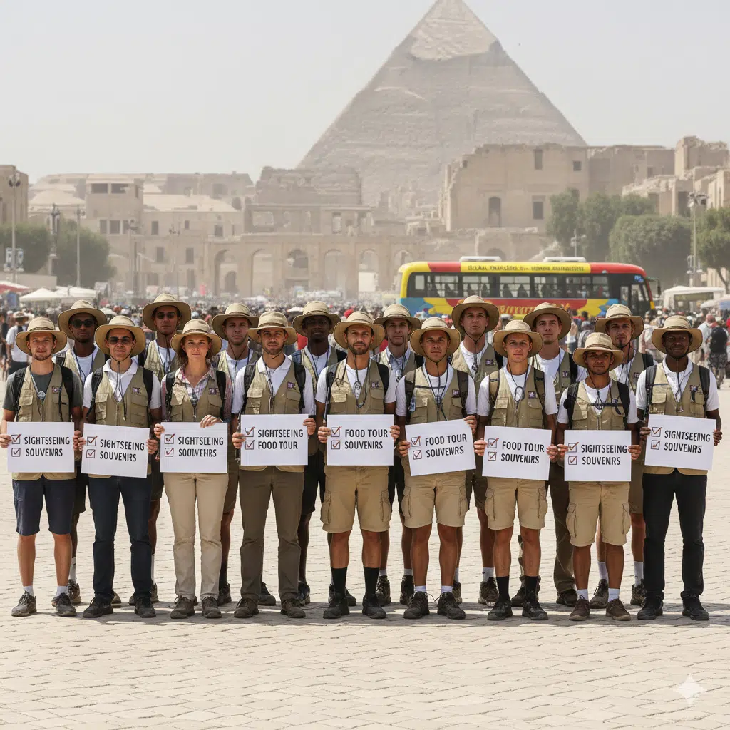 Group holding protest signs